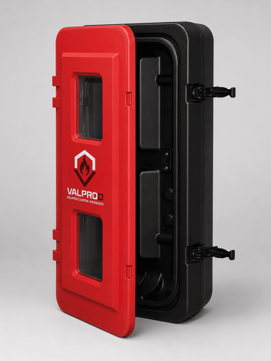 GABINETE PARA EXTINTOR DE 12 KG. POLICARBONATO