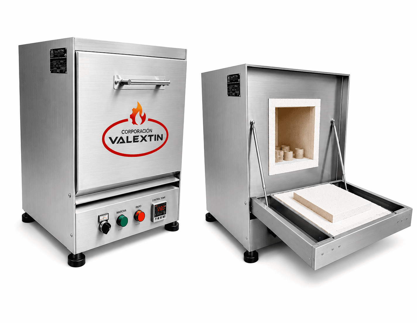 HORNO MUFLA PARA PRUEBA CUALITATIVA DE PQS MODELO HMF-1