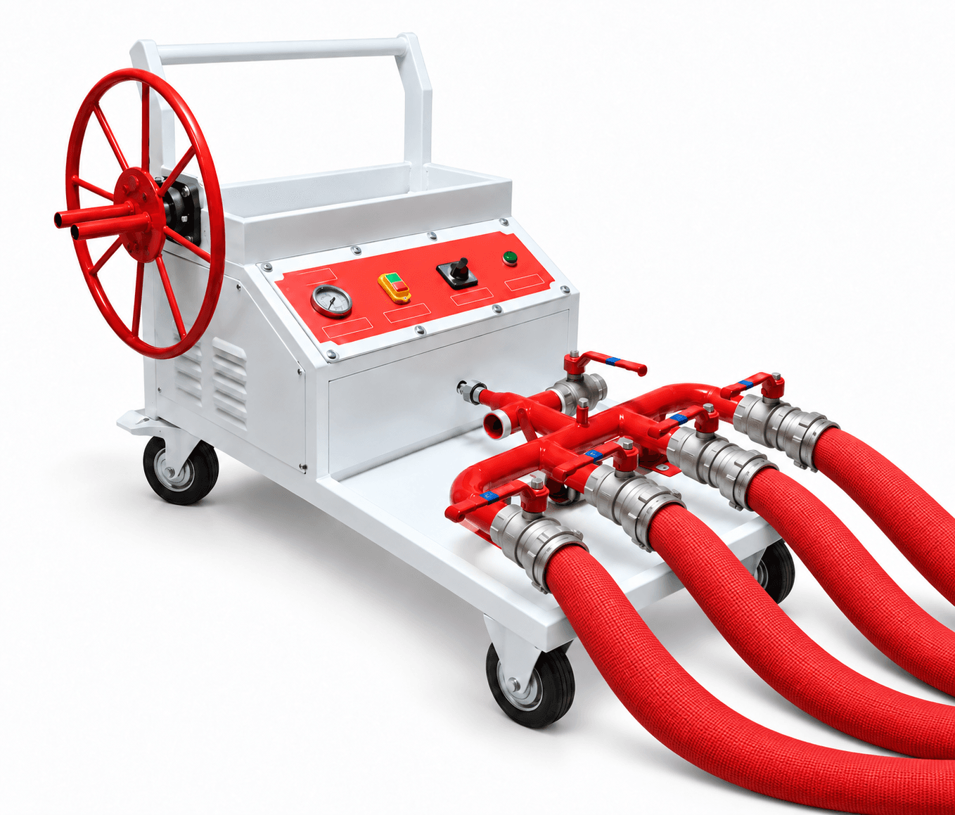 EQUIPO PARA PRUEBA HIDROSTATICA DE MANGUERAS CONTRA INCENDIOS MODELO PHM-1