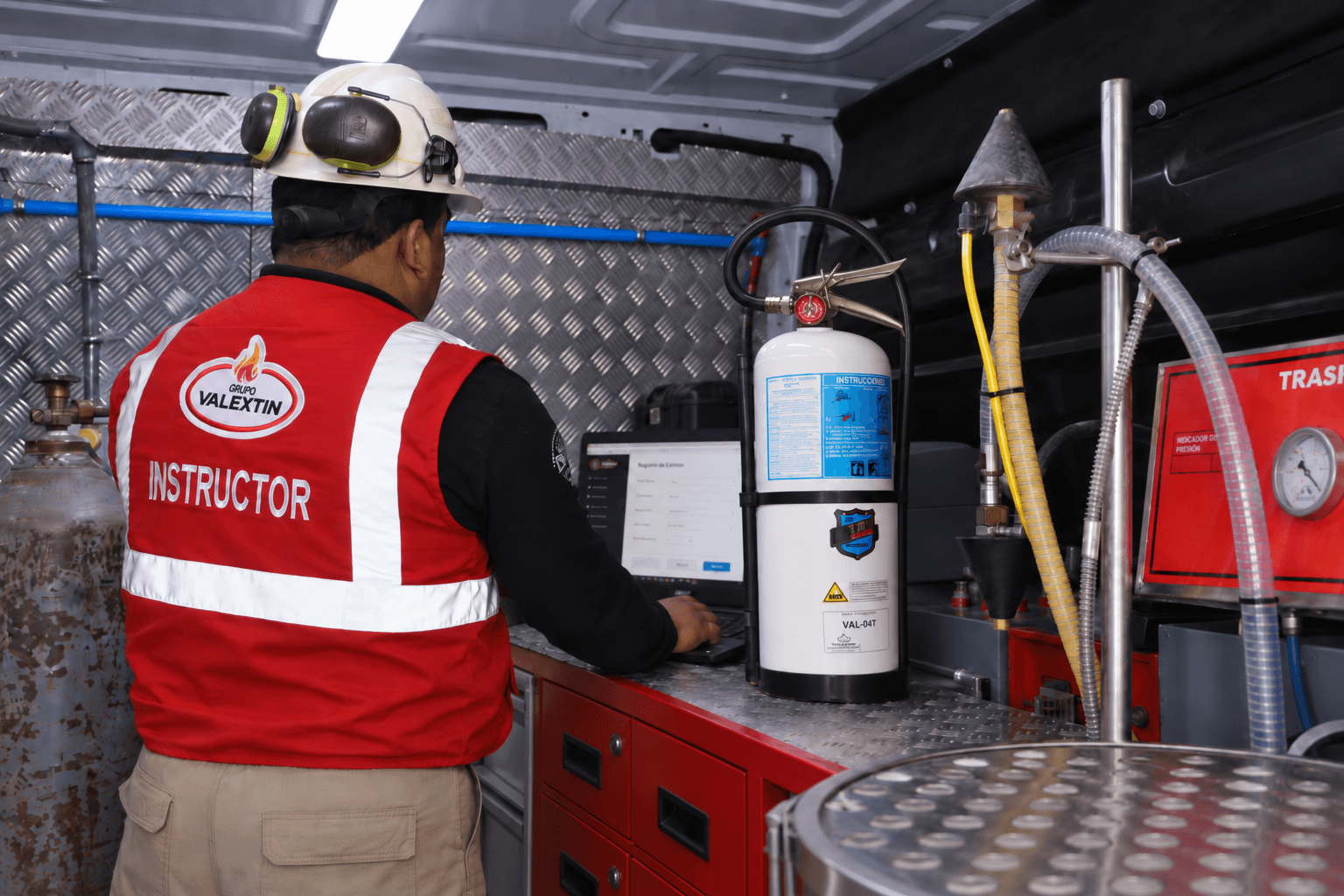 Diagnóstico e identificación durante el servicio técnico de Valextin