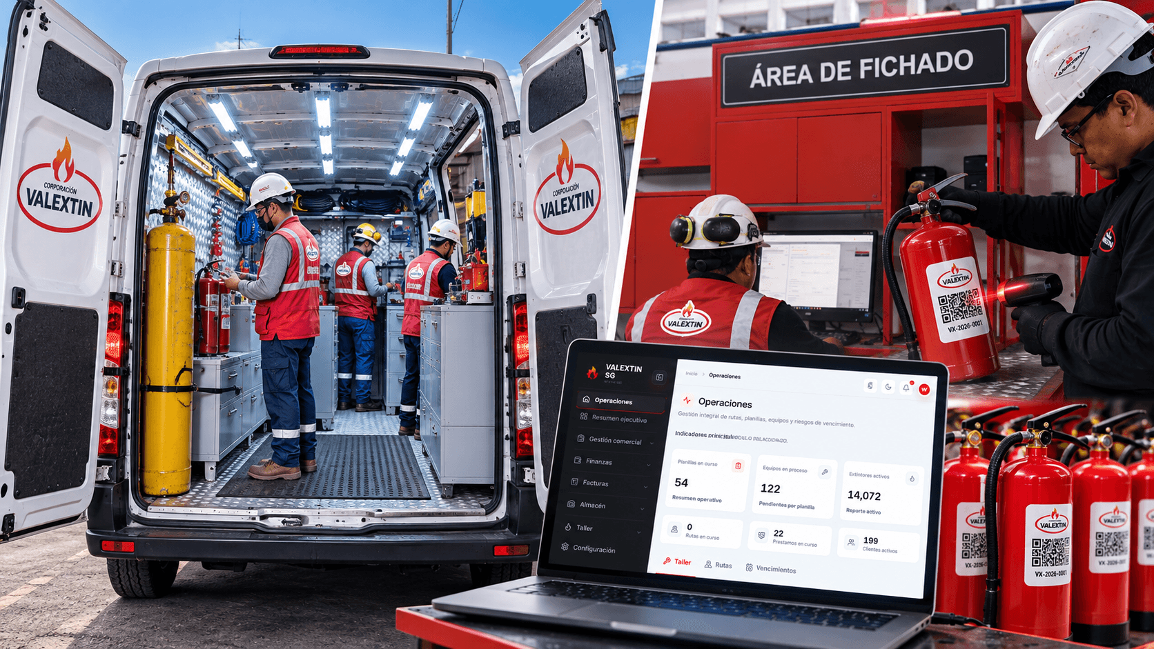 Trazabilidad del servicio en Valextin SG